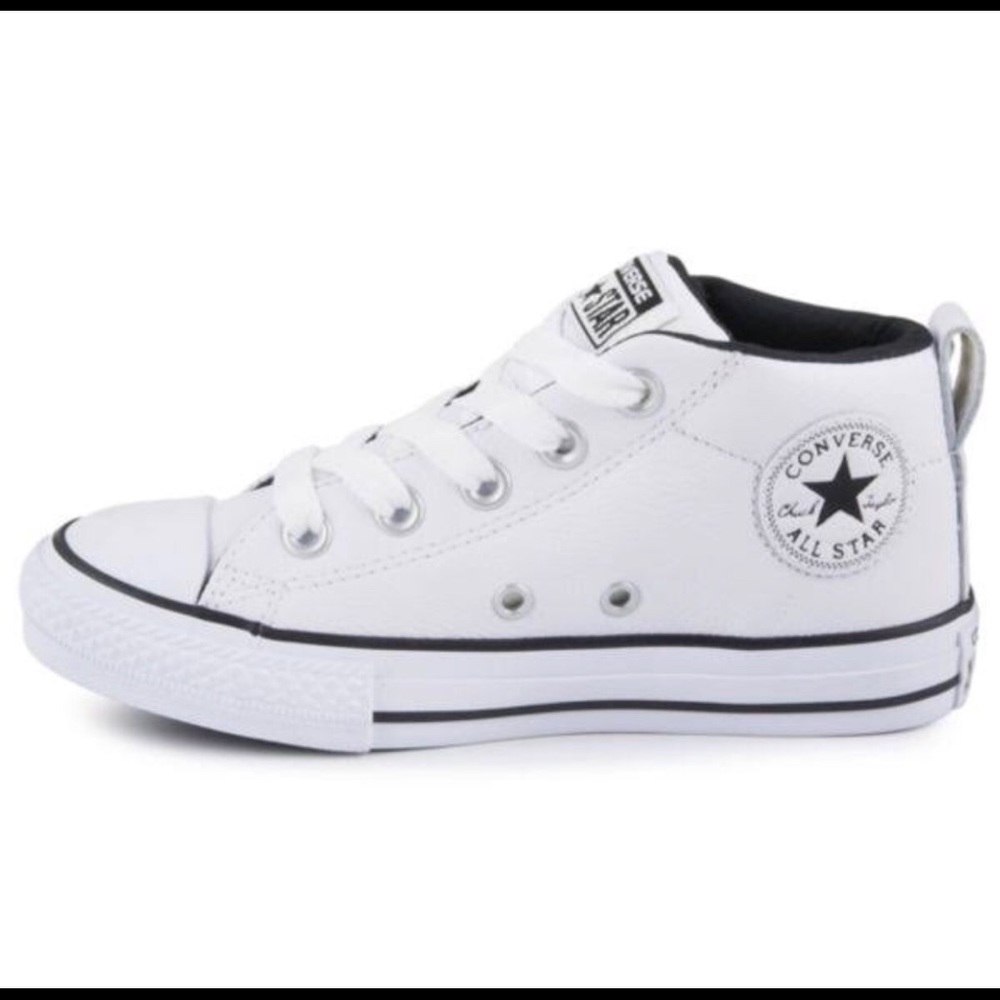 💫WHITE HIGHTOP CONVERSE💫